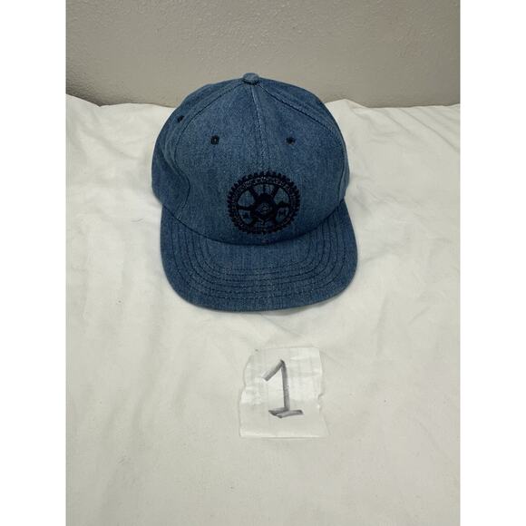 Local Union 1937 Baseball Hat Denim Logo UnionWorker Mechanics and Aerospace VTG - Picture 8 of 8